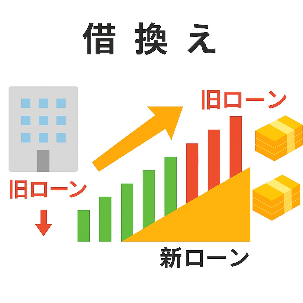 金利の高い銀行から低い銀行への借換