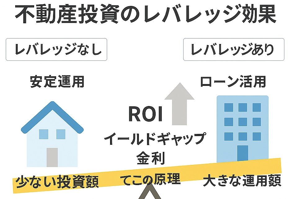 不動産投資のレバレッジ効果