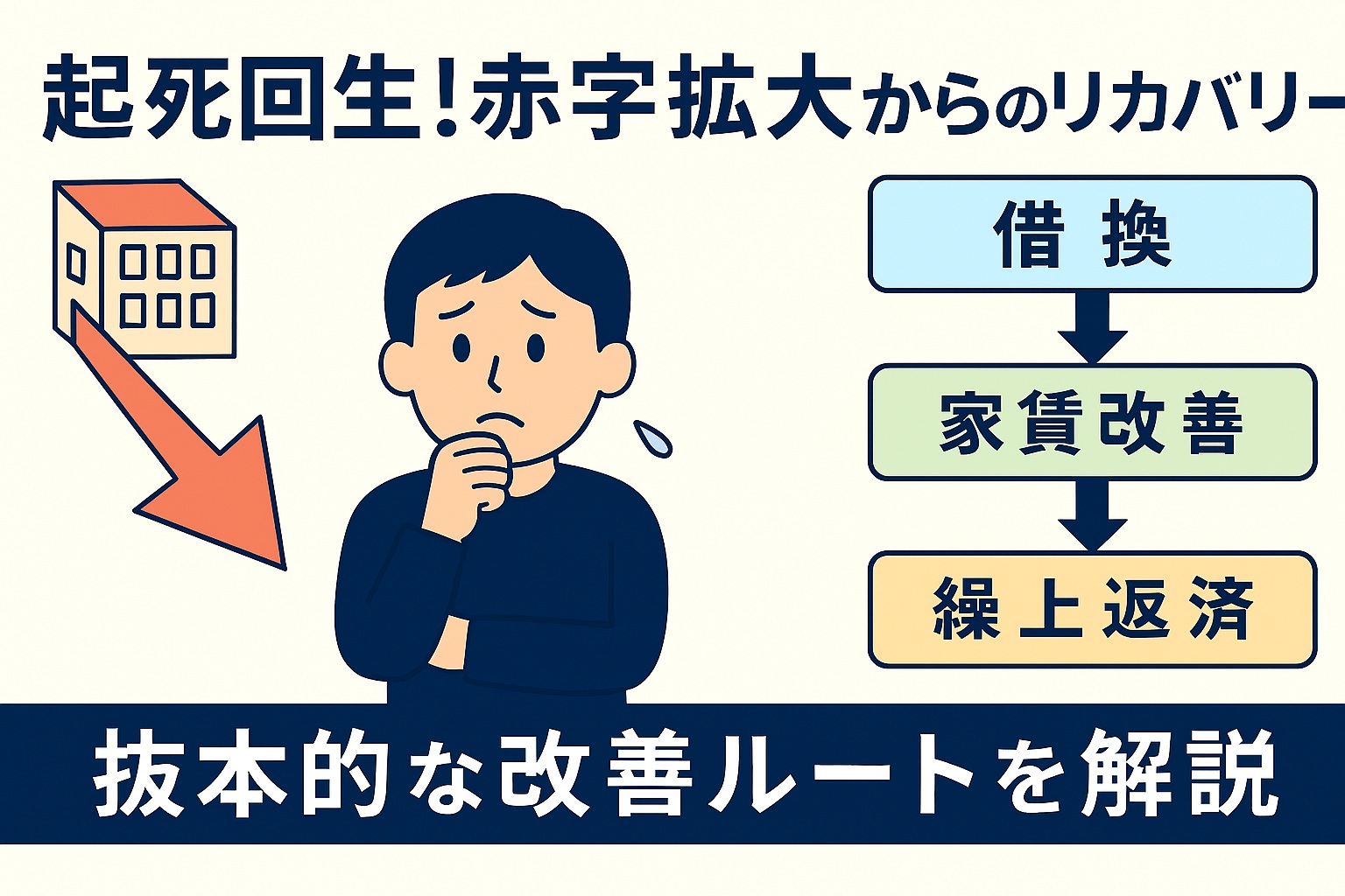 起死回生！赤字拡大からのリカバリー